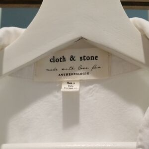 Cloth & Stone Elegant Cream Top